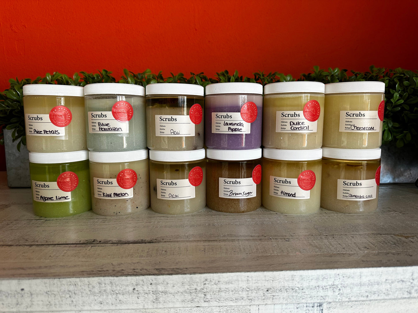 Scrubs Aroma Almendra/Leche/Café