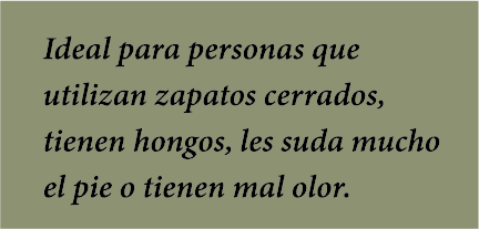 Polvo para Pies