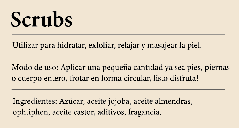 Scrubs Aromas Relajantes